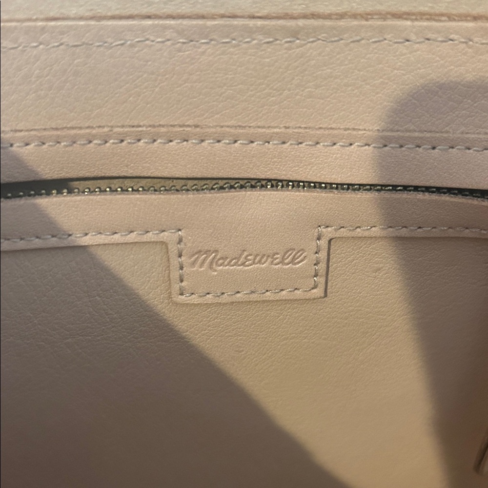 Madewell Tan Leather Tote - Picture 2 of 9